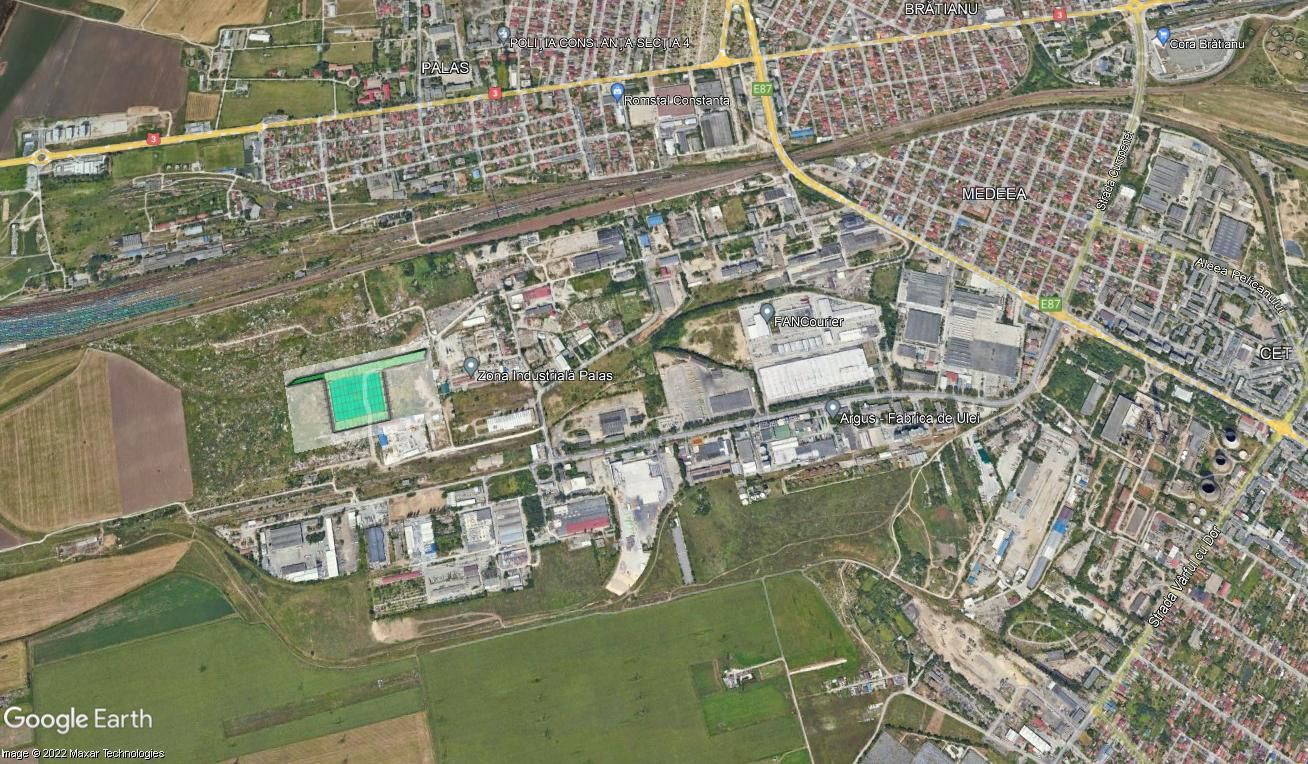 Spatiu logistic de inchiriat zona industriala Palas CT