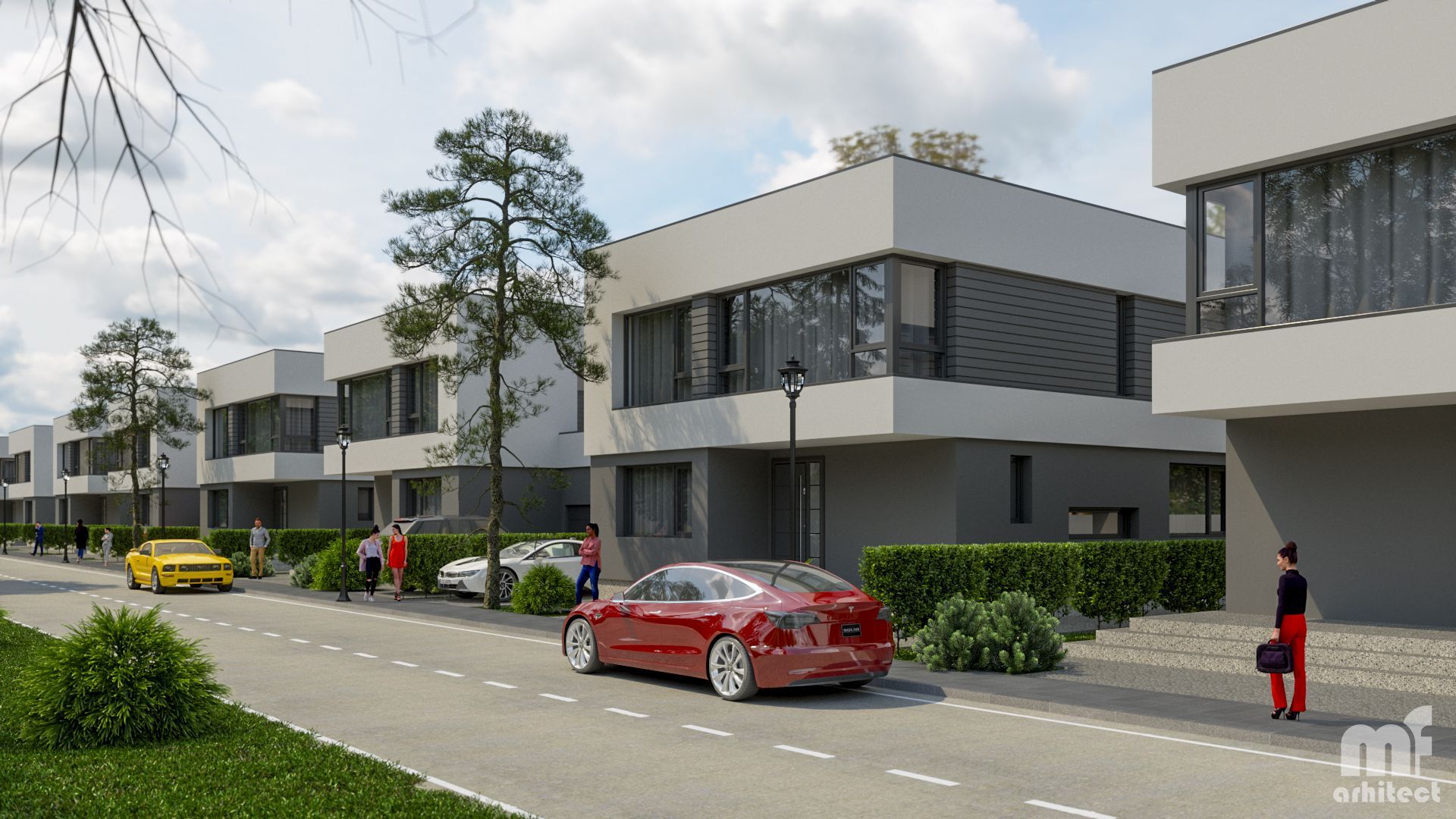 Vila in ansamblu exclusivist Tunari