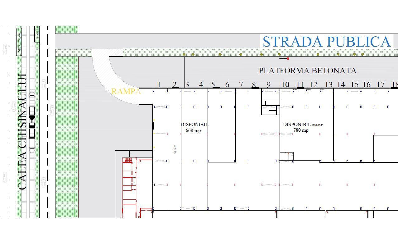 Warehouse for rent Iasi