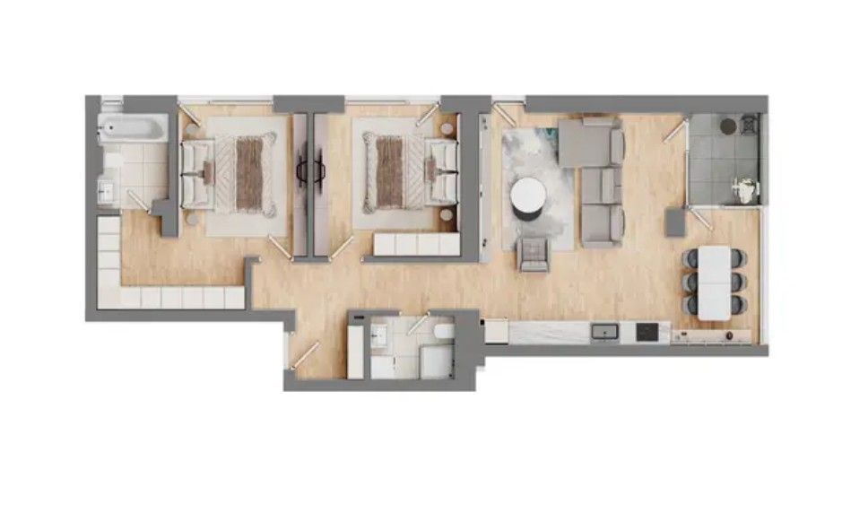 Imobil boutique in zona Popa Nan, apartament cu 3 camere — 10