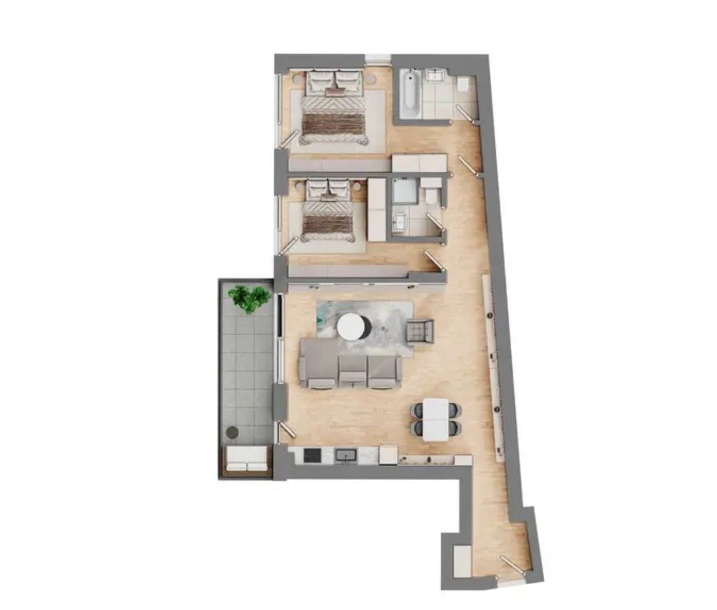 Imobil boutique in zona Popa Nan, apartament cu 3 camere — 10