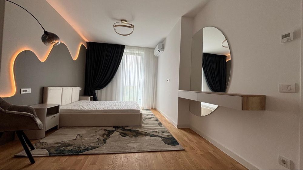 3 CAMERE LUX THE IVY Băneasa | Prima închiriere | Vedere liberă natură