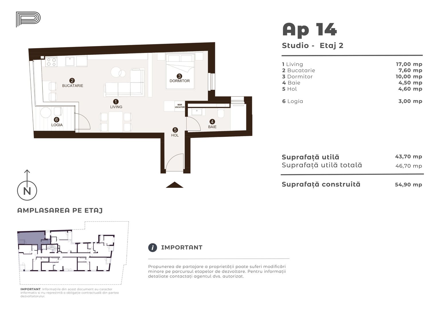 STUDIO | Timpuri Noi | 5 min Metrou | Proiect Boutique | Investiție Sigură — 10