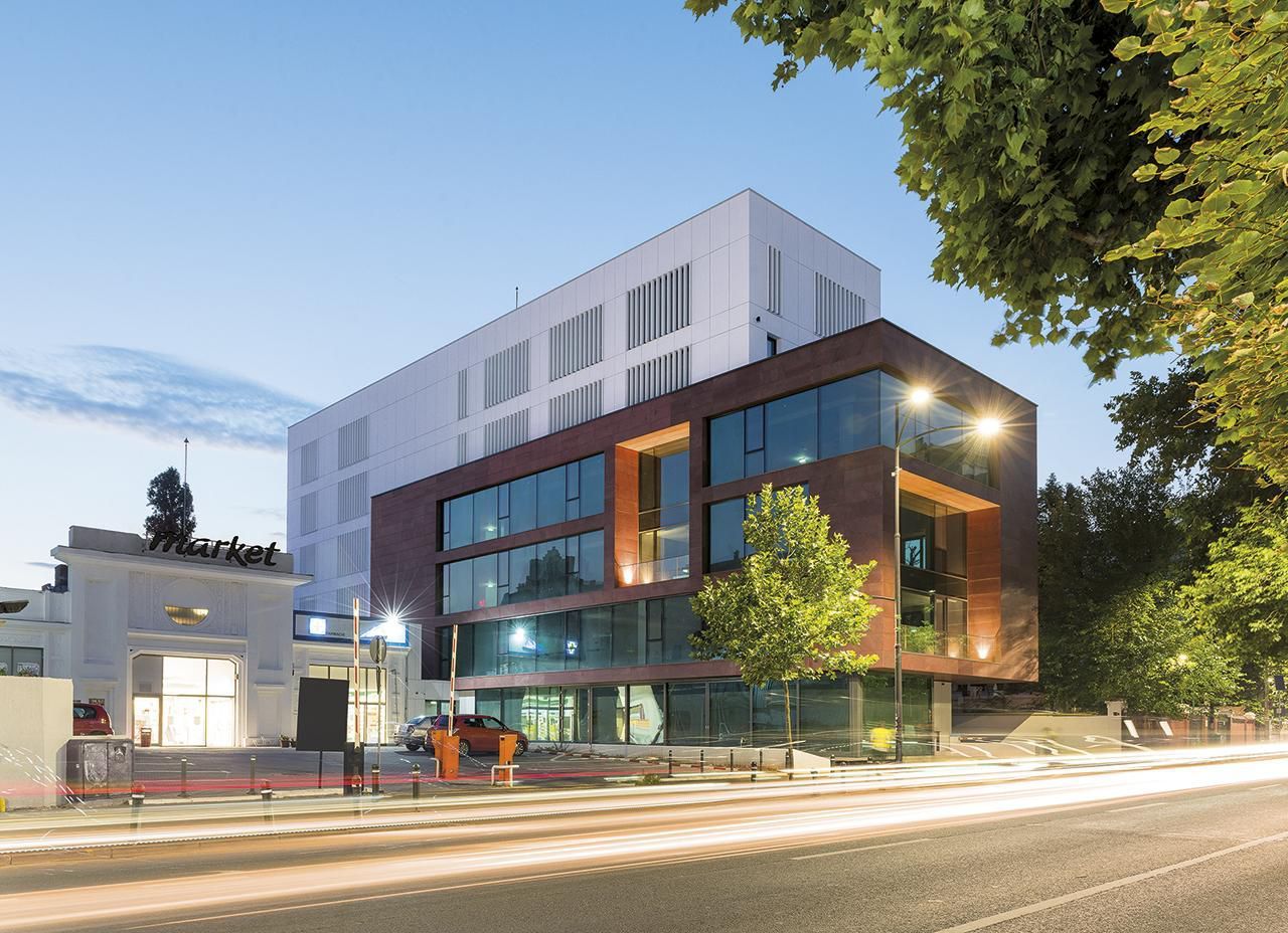 Bookcase Office Building