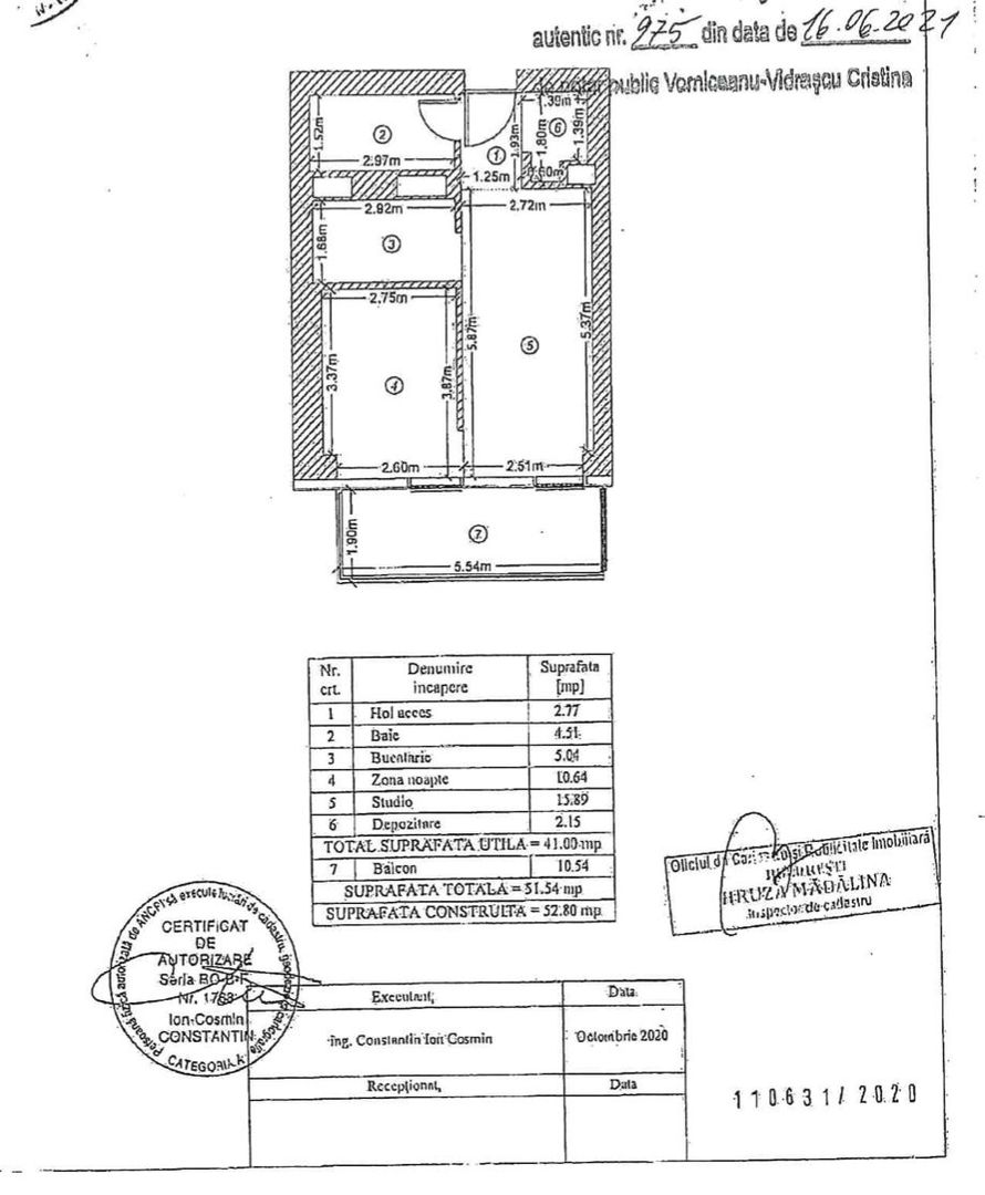 One Eliade / mobilat și utilat lux/ terasa 11 m — 10