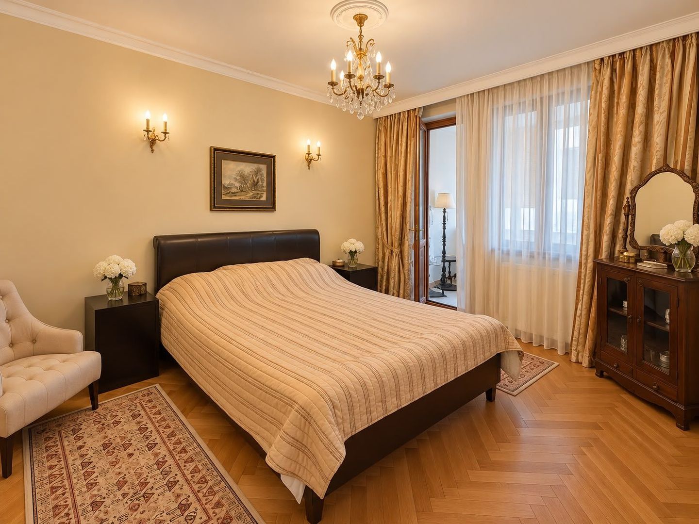 Apartament 4 camere de închiriat | Eleganță clasică | Calea Plevnei — 9