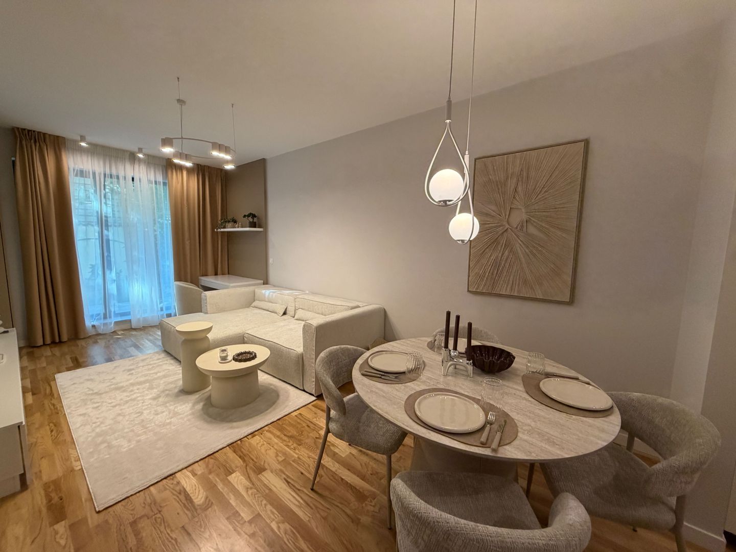 Apartament cochet cu grădină privată! Complet mobilat
