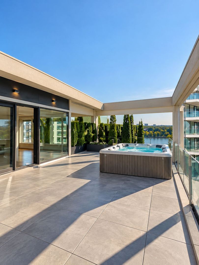 Exclusive Penthouse | Laguna Residence | Panoramic view of Lake Tei