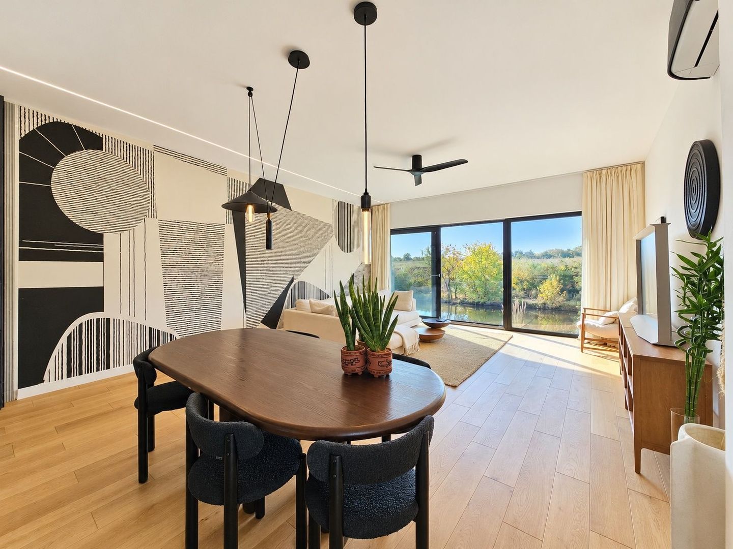 3 room apartment | Panoramic view of the lake | Băneasa – Iancu Nicolae