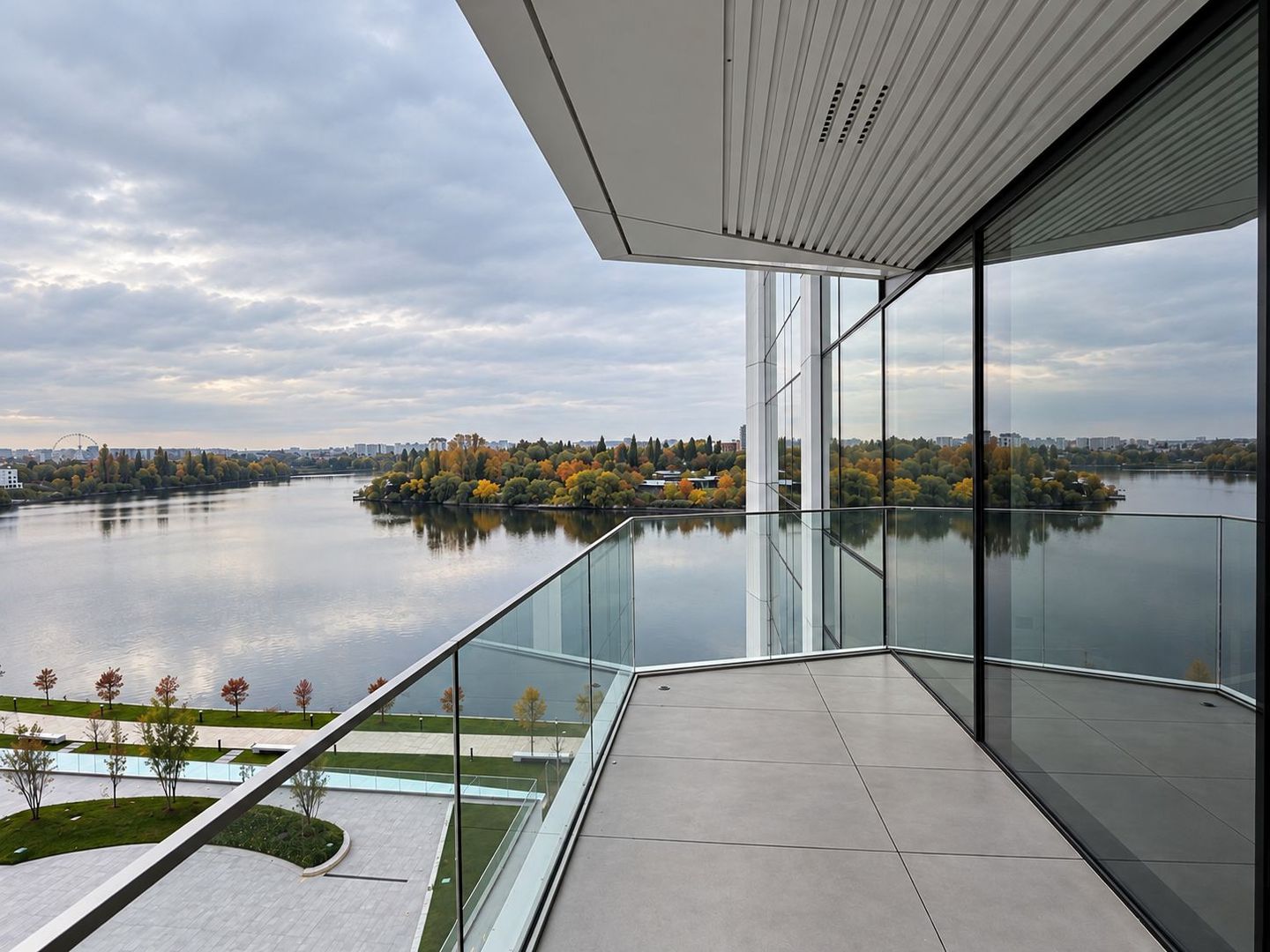 3 camere| Vedere panoramică la lac| One Lake Club| Piscină, parc, fitness, SPA