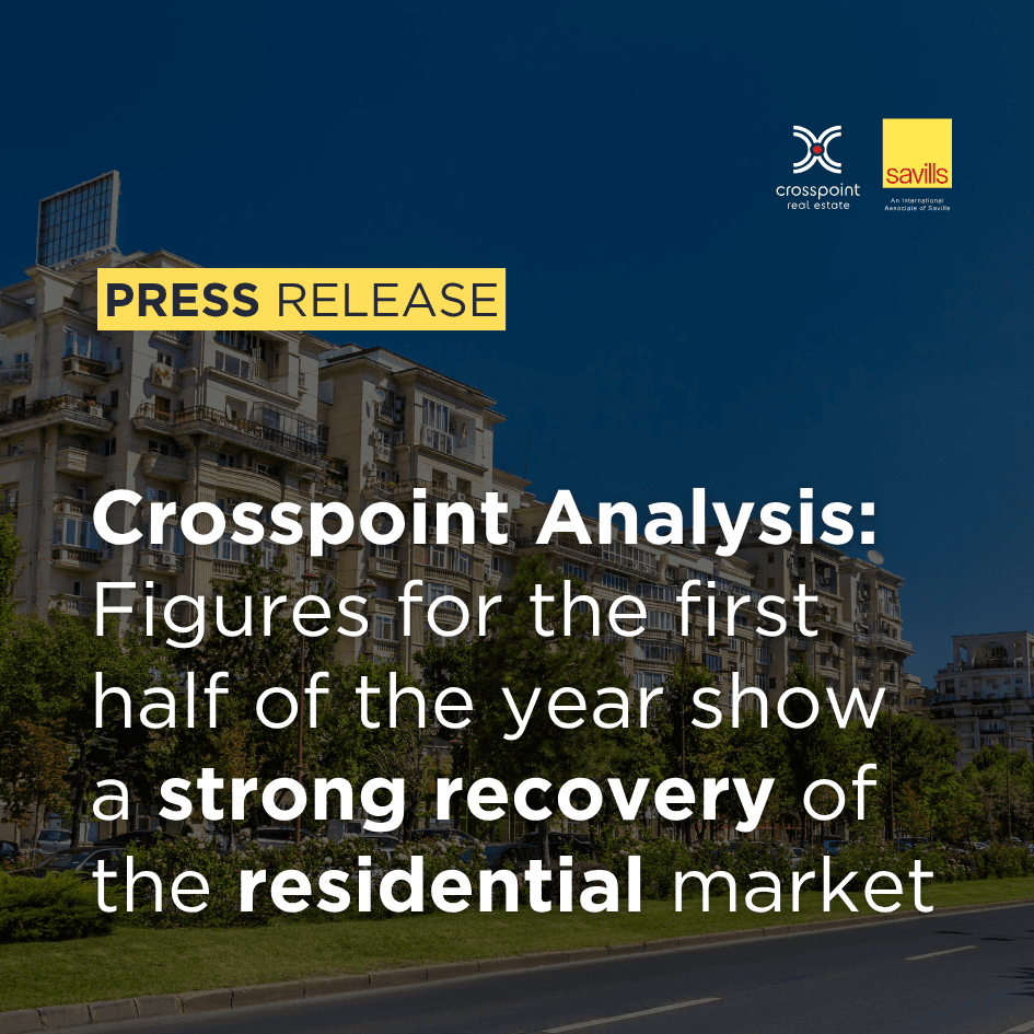 Figures for the first half of the year show a strong recovery of the residential market