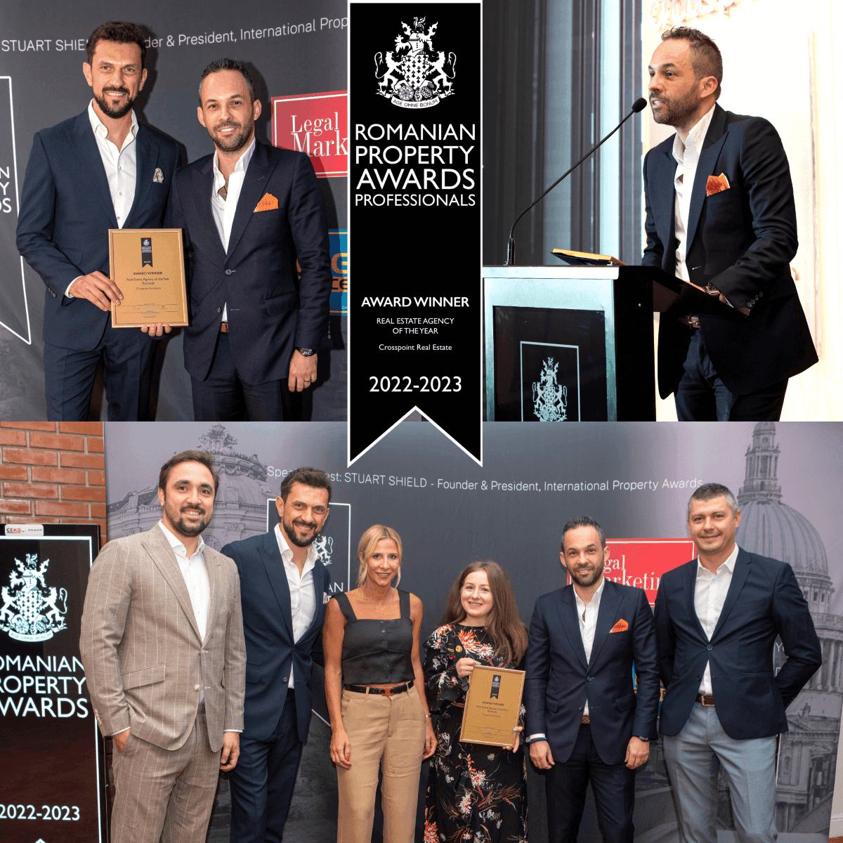 Crosspoint a câștigat distincția „Real Estate Agency of the Year” la Romanian Property Awards pe 29 iunie
