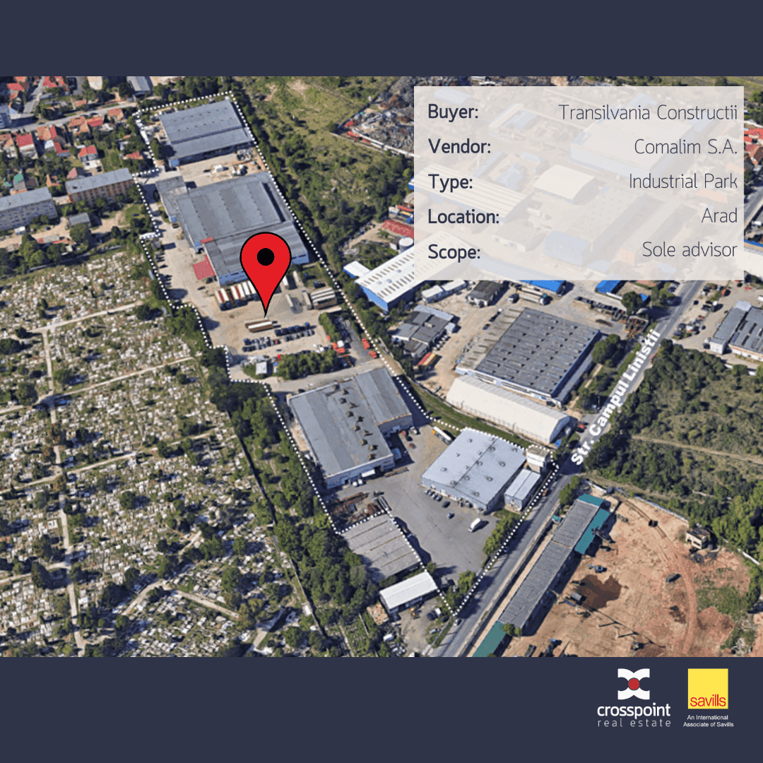 Transilvania Constructii își extinde portofoliul cu achiziția unui parc industrial de 4,4 ha în Arad