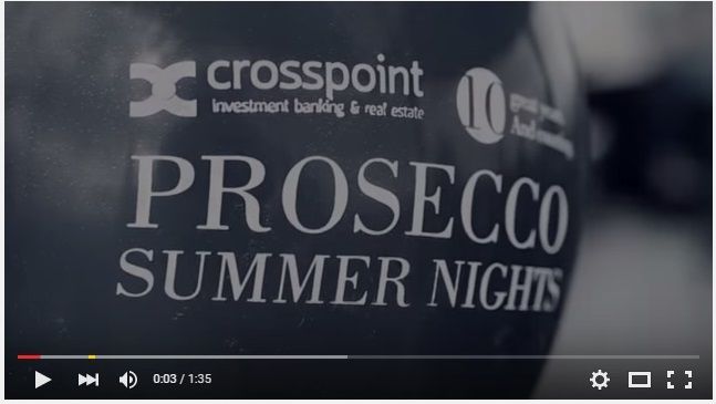 Crosspoint launches “PROSECCO SUMMER NIGHTS”, organized in premium estates in Bucharest